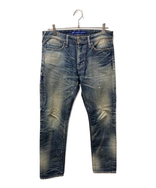 DENIM BY VANQUISH&FRAGMENT（デニムバイヴァンキッシュ&フラグメント）DENIM BY VANQUISH&FRAGMENT (デニムバイヴァンキッシュ&フラグメント) レギュラーフィットペイントデニムパンツ インディゴ サイズ:W32の古着・服飾アイテム