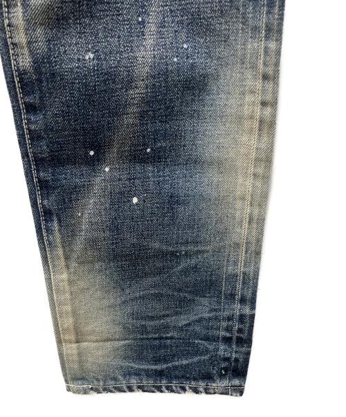 DENIM BY VANQUISH&FRAGMENT（デニムバイヴァンキッシュ&フラグメント）DENIM BY VANQUISH&FRAGMENT (デニムバイヴァンキッシュ&フラグメント) レギュラーフィットペイントデニムパンツ インディゴ サイズ:W32の古着・服飾アイテム