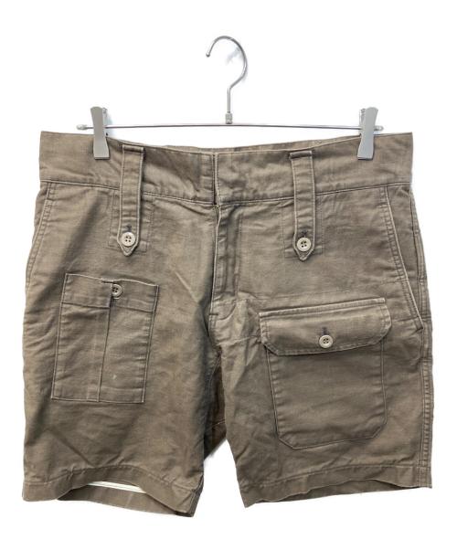 MOUNTAIN RESEARCH（マウンテンリサーチ）MOUNTAIN RESEARCH (マウンテンリサーチ) ブリティッシュショーツ ブラウン サイズ:XLの古着・服飾アイテム