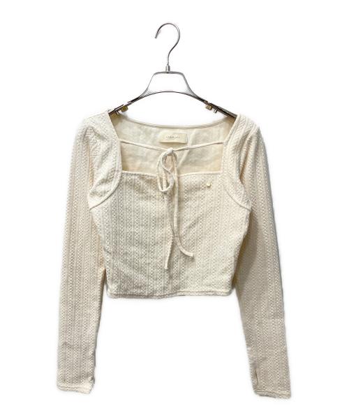 ANDMARY（アンドマリー）Andmary (アンドマリー) Lisa set up / セットアップカットソー アイボリー サイズ:Sの古着・服飾アイテム
