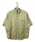 GAP（ギャップ）の古着「リネンブレンドSSシャツ」｜グリーン