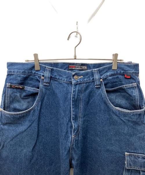 FUBU（フブ）FUBU (フブ) デニムペインターパンツ インディゴ サイズ:w38×L34の古着・服飾アイテム