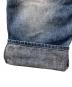 中古・古着 UNK DENIM (ユーエヌケー デニム) NBAパッチワークデニムパンツ インディゴ サイズ:Ｗ38：11000円