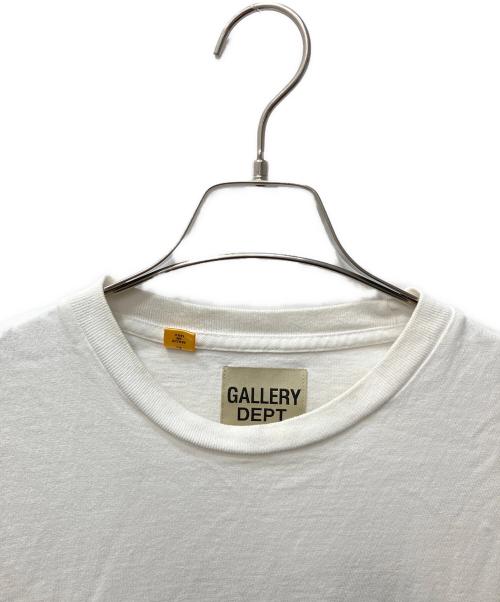 GALLERY DEPT（ギャラリー デプト）GALLERY DEPT (ギャラリー デプト) De La GALERIE カットソー ホワイト サイズ:Ⅼの古着・服飾アイテム