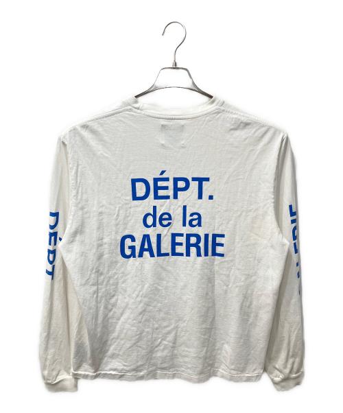 GALLERY DEPT（ギャラリー デプト）GALLERY DEPT (ギャラリー デプト) De La GALERIE カットソー ホワイト サイズ:Ⅼの古着・服飾アイテム