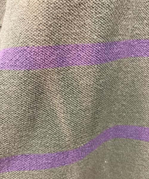 POLO RALPH LAUREN（ポロ・ラルフローレン）POLO RALPH LAUREN (ポロ・ラルフローレン) 90S ボーダーポロシャツ グリーン サイズ:XLの古着・服飾アイテム