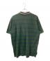 POLO RALPH LAUREN (ポロ・ラルフローレン) 90S ボーダーポロシャツ グリーン サイズ:XL：4500円