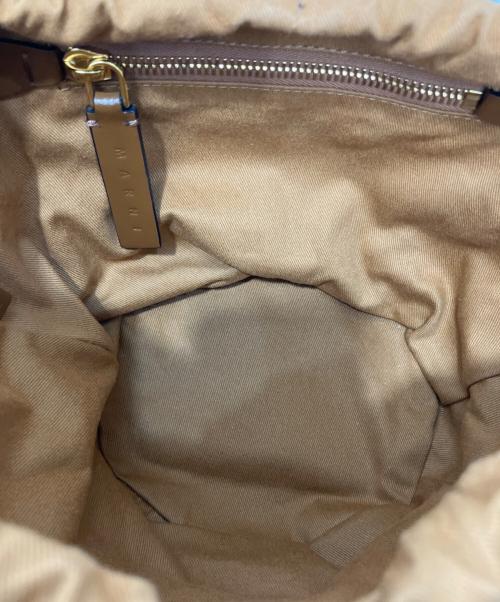 MARNI（マルニ）MARNI (マルニ) TROPICALIA SMALL BUCKET BAG / トロピカリア カゴバッグ ブラウンの古着・服飾アイテム