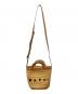 MARNI（マルニ）の古着「TROPICALIA SMALL BUCKET BAG / トロピカリア カゴバッグ」｜ブラウン
