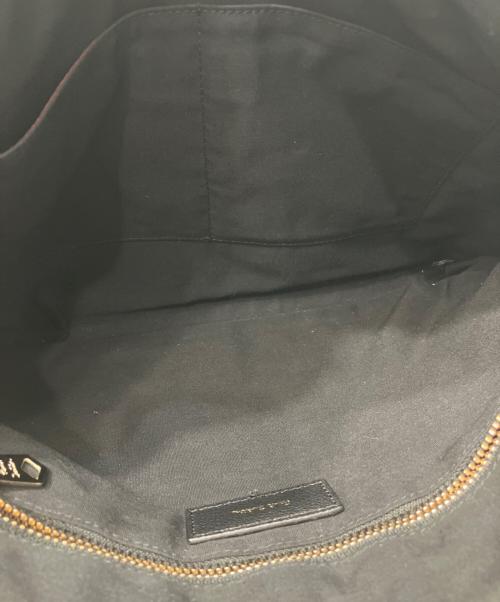 PAUL SMITH（ポールスミス）Paul Smith (ポールスミス) スクエア型ショルダーバッグ ブラックの古着・服飾アイテム