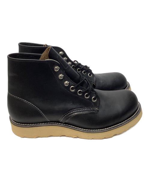 RED WING（レッドウィング）RED WING (レッドウィング) 6-inch Classic Round ブラック サイズ:6の古着・服飾アイテム