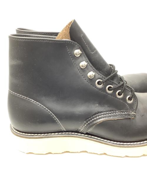 RED WING（レッドウィング）RED WING (レッドウィング) 6-inch Classic Round ブーツ ブラック サイズ:US6の古着・服飾アイテム