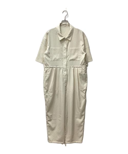 KBF（ケービーエフ）KBF (ケービーエフ) コクーンWIDEジャンプスーツ アイボリー サイズ:FREEの古着・服飾アイテム