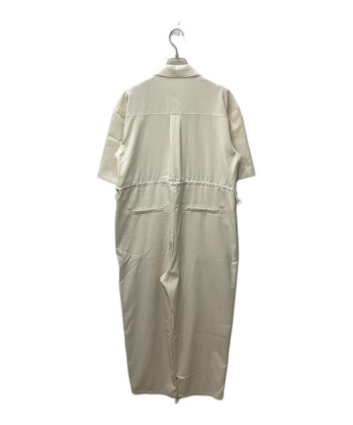 KBF（ケービーエフ）KBF (ケービーエフ) コクーンWIDEジャンプスーツ アイボリー サイズ:FREEの古着・服飾アイテム