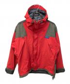 BANFFバンフ）の古着「GORE-TEX マウンテンパーカー」｜レッド×ブラック