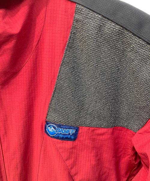 BANFF（バンフ）BANFF (バンフ) GORE-TEX マウンテンパーカー レッド×ブラック サイズ:Sの古着・服飾アイテム