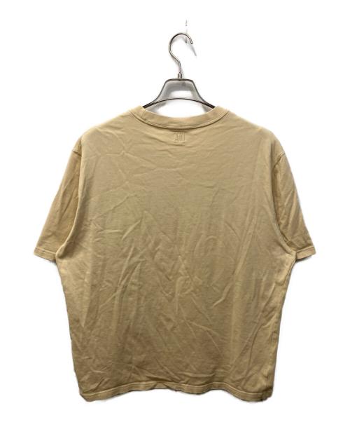AMI Alexandre Mattiussi（アミアレクサンドルマテュッシ）AMI Alexandre Mattiussi (アミアレクサンドルマテュッシ) ワンポントTシャツ ベージュ サイズ:Lの古着・服飾アイテム