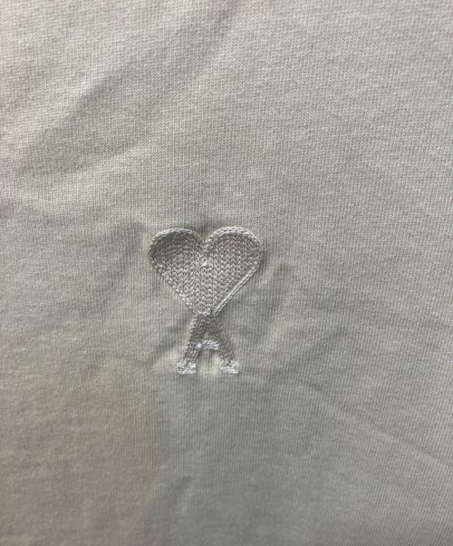 AMI Alexandre Mattiussi（アミアレクサンドルマテュッシ）AMI Alexandre Mattiussi (アミアレクサンドルマテュッシ) ワンポントTシャツ ベージュ サイズ:Lの古着・服飾アイテム