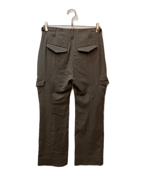 JULIUS（ユリウス）JULIUS (ユリウス) カシミヤブレンドポケットスラックス グレー サイズ:1の古着・服飾アイテム