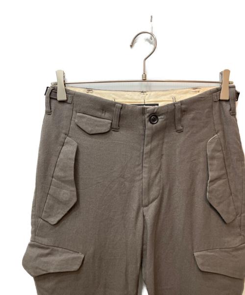 JULIUS（ユリウス）JULIUS (ユリウス) カシミヤブレンドポケットスラックス グレー サイズ:1の古着・服飾アイテム