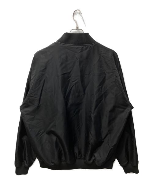 Schott（ショット）Schott (ショット) ナイロンバーシティージャケット ブラック サイズ:2XLの古着・服飾アイテム