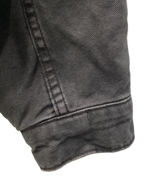 ZARA（ザラ）ZARA (ザラ) ダメージ加工インナーキルトブルゾン ブラック サイズ:38の古着・服飾アイテム