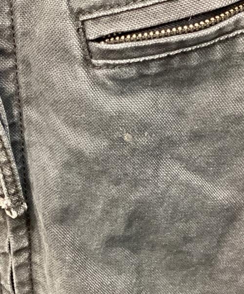 ZARA（ザラ）ZARA (ザラ) ダメージ加工インナーキルトブルゾン ブラック サイズ:38の古着・服飾アイテム