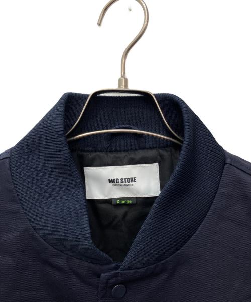MFC STORE（エムエフシーストア）MFC STORE (エムエフシーストア) スナップブルゾン ネイビー サイズ:XLの古着・服飾アイテム