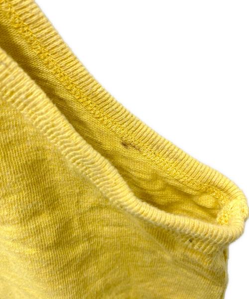 SUPREME（シュプリーム）Supreme (シュプリーム) Script tank top イエロー サイズ:Mの古着・服飾アイテム