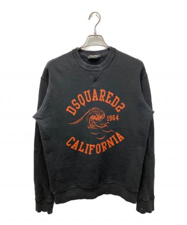 中古・古着通販】DSQUARED2 (ディースクエアード) プリントスウェット 