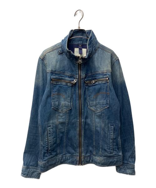 G-STAR RAW（ジースターロゥ）G-STAR RAW (ジースターロゥ) ARC ZIP 3D SLIM Jacket インディゴ サイズ:Mの古着・服飾アイテム