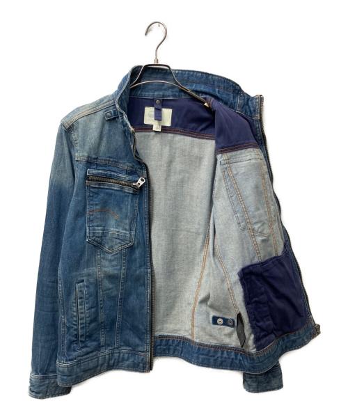 G-STAR RAW（ジースターロゥ）G-STAR RAW (ジースターロゥ) ARC ZIP 3D SLIM Jacket インディゴ サイズ:Mの古着・服飾アイテム