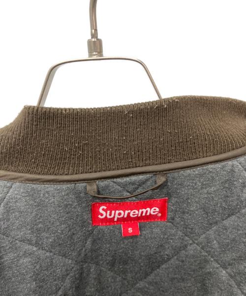 SUPREME（シュプリーム）SUPREME (シュプリーム) 14AW Nothing To Hide Quilted Work Jacket/ナッシングトゥハイドキルテッドワークジャケット ブラウン サイズ:Sの古着・服飾アイテム