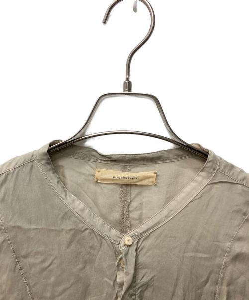 SUZUKI TAKAYUKI（スズキタカユキ）SUZUKI TAKAYUKI (スズキタカユキ) 長袖ブラウス ベージュ サイズ:freeの古着・服飾アイテム