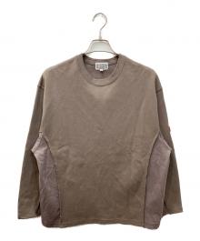 CAV EMPT（シーイー）の古着「SIDE SEAM DBL KNIT LONG SLEEVE/サイドシームダブルニットロングスリーブスウェット」｜グレー