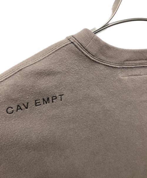 CAV EMPT（シーイー）cav empt (シーイー) SIDE SEAM DBL KNIT LONG SLEEVE/サイドシームダブルニットロングスリーブスウェット グレー サイズ:Mの古着・服飾アイテム