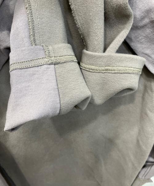 CAV EMPT（シーイー）cav empt (シーイー) SIDE SEAM DBL KNIT LONG SLEEVE/サイドシームダブルニットロングスリーブスウェット グレー サイズ:Mの古着・服飾アイテム