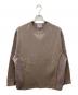 cav empt（シーイー）の古着「SIDE SEAM DBL KNIT LONG SLEEVE/サイドシームダブルニットロングスリーブスウェット」｜グレー
