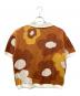 BADWAY (バッドウェイ) Flower JQ Knit Polo ブラウン サイズ:M：4000円