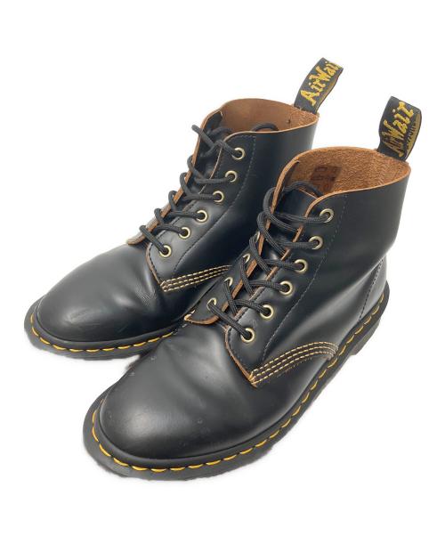 Dr.Martens（ドクターマーチン）Dr.Martens (ドクターマーチン) ARCHIVE 6ホールブーツ ブラック サイズ:USM７USM７の古着・服飾アイテム