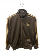 adidasアディダス）の古着「トラックジャケット」｜ブラウン