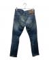 DENIM & SUPPLY RALPH LAUREN (デニム＆サプライ ラルフローレン) ダメージテーパードデニムパンツ インディゴ サイズ:32×32：5000円