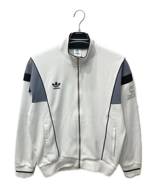 adidas（アディダス）adidas (アディダス) トラックジャケット ブルー サイズ:Ｌの古着・服飾アイテム
