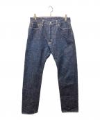 SAMURAI JEANSサムライジーンズ）の古着「LOT#27 レギュラーストレートデニムパンツ」｜インディゴ