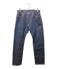 SAMURAI JEANS（サムライジーンズ）の古着「LOT#27 レギュラーストレートデニムパンツ」｜インディゴ