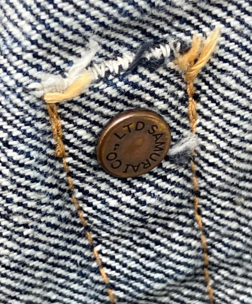 SAMURAI JEANS（サムライジーンズ）SAMURAI JEANS (サムライジーンズ) LOT#27 レギュラーストレートデニムパンツ インディゴ サイズ:W34×L36の古着・服飾アイテム