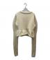 Andequal (アンドコール) gold button puff sleeve knit アイボリー サイズ:FREE 未使用品：6000円