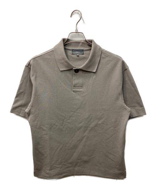 MARGARET HOWELL（マーガレットハウエル）MARGARET HOWELL (マーガレットハウエル) COTTON PIQUE JERSEY TOP/コットンピケジャージトップ グレー サイズ:Mの古着・服飾アイテム