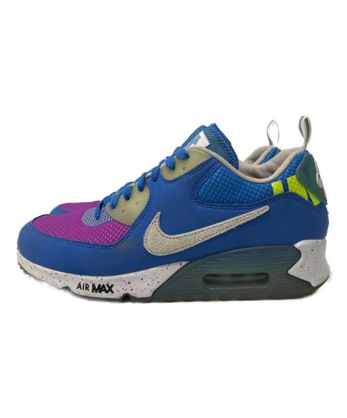 NIKE（ナイキ）NIKE (ナイキ) UNDEFEATED (アンディフィーテッド) AIR MAX 90/UNDFTD ローカットスニーカー ブルー サイズ:26.5cmの古着・服飾アイテム