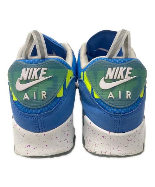 NIKE（ナイキ）NIKE (ナイキ) UNDEFEATED (アンディフィーテッド) AIR MAX 90/UNDFTD ローカットスニーカー ブルー サイズ:26.5cmの古着・服飾アイテム